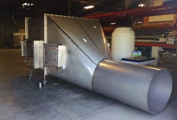 Prefabricated ductwork assembly.
